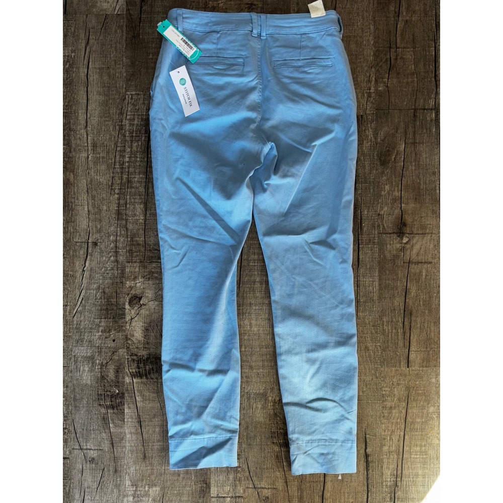 NWT Cosmic Blue Love Callie Cuffed Skinny Pant Size 8 29 - Picture 5 of 5